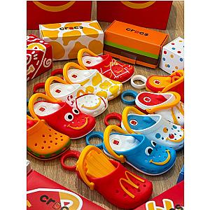 2024 McDonald's Mini Slipper Keychain Happy Meal Toys Figure Collectible Toy Desktop Decoration Kids Birthday Gifts