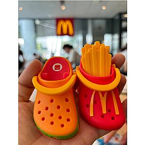 2024 McDonald's Mini Slipper Keychain Happy Meal Toys Figure Collectible Toy Desktop Decoration Kids Birthday Gifts