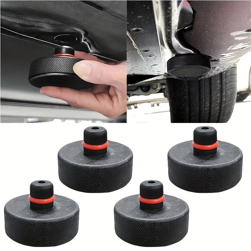 4Pcs Protects Battery And Paint Jack Pad Adapter With Storage Bag Lifting Replacement For Tesla Model 3 Y S X Lift Point Adapter