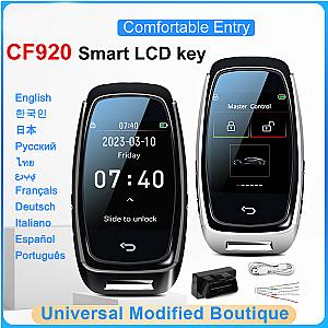 CF920 Modified Universal Remote Display Smart LCD Key Comfortable Entry Auto Lock Keyless Go For Audi/BMW/Ford/Mazda/Toyota/KIA