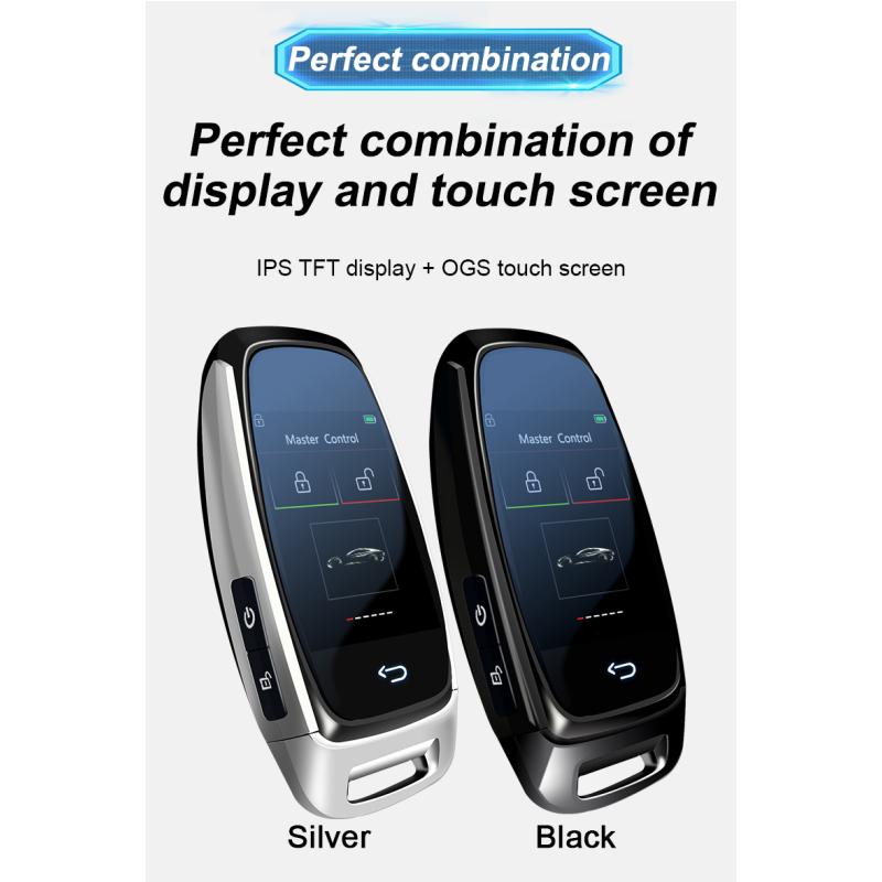 CF920 Modified Universal Remote Display Smart LCD Key Comfortable Entry Auto Lock Keyless Go For Audi/BMW/Ford/Mazda/Toyota/KIA