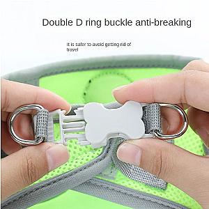 Anti-escape Pet Harness with Breathable Fabric and Reflective Strips Pet Items Dog Leash Pet Leash