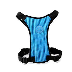 Dog Harness Car Safety Seat Belt Breathable Leash Mesh Chest Strap Multi-function Breathable Pet Supplies Dog Chest Straps