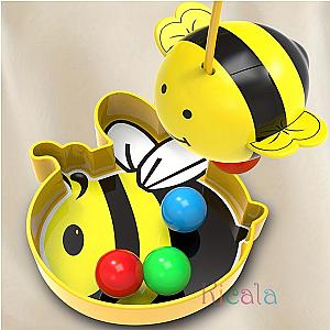 Little Bumblebee Multifunctional Board Game Puzzle Fishing Toys Interactive Educational Toys For Kids Christmas Gift Family Game