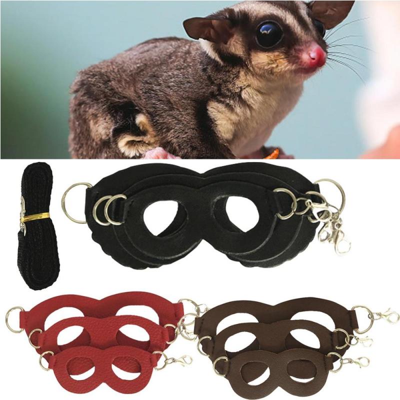 Hamster Chinchilla Mouse Rat Squirrel Harness Anti-biting Strap Split Traction Rope Small Pet Training Leash Anti Lost Rope