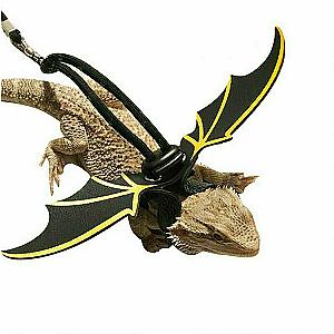 Adjustable Reptile Lizard Gecko Bearded Dragon Harness and Leash for Outdoor Pet Chameleon Supplies