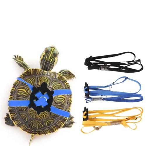 Tortoise Leash Wear-resistant Adjustable Size Safety Traction Rope Harness Strap for Tortoise Turtle Pet Turtle Supplies