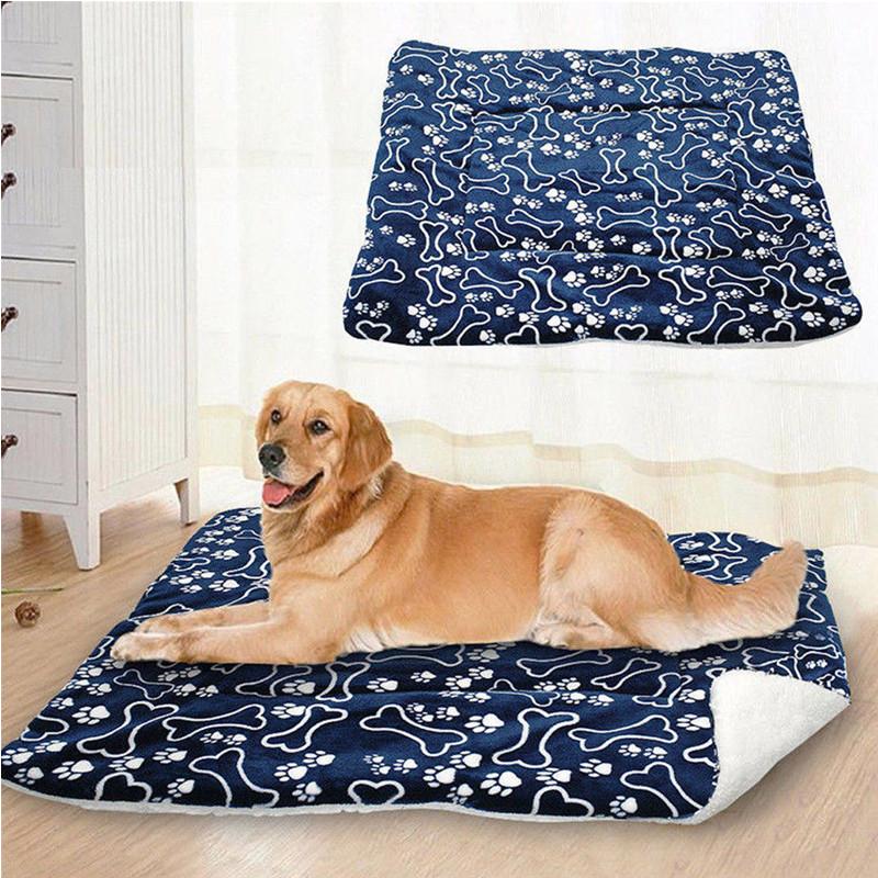 50cm 55cm 70 cm 100cm Large Pet Dog  Puppy Cushion House Pet Soft Comfortable Winter Warm Kennel Dog Mat Blanket