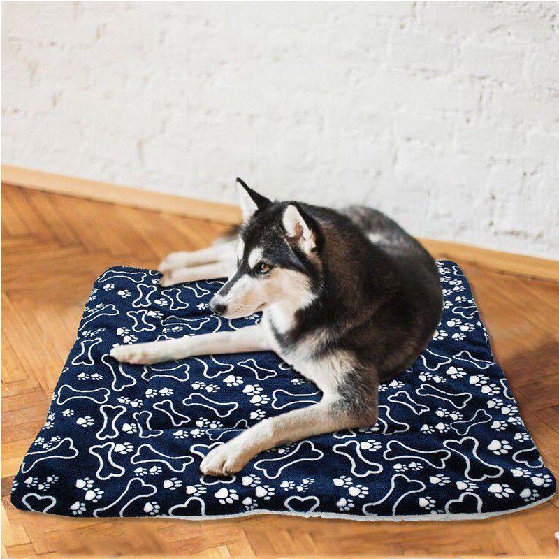 50cm 55cm 70 cm 100cm Large Pet Dog  Puppy Cushion House Pet Soft Comfortable Winter Warm Kennel Dog Mat Blanket