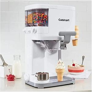 Cuisinart Soft Serve Ice Cream Machine- Mix It In Ice Cream Maker for Frozen Yogurt, Sorbet, Gelato, Drinks 1.5 Quart