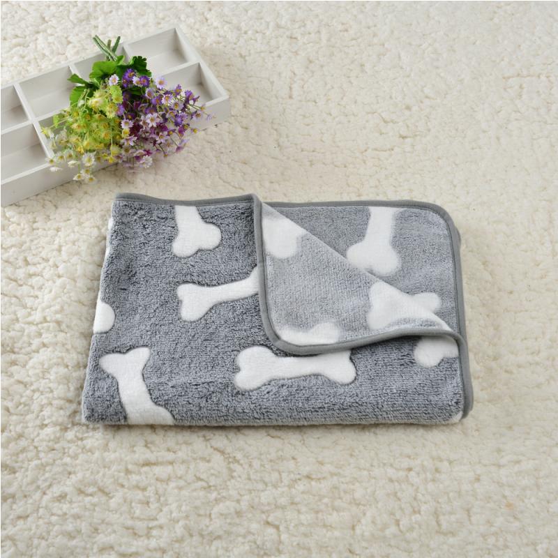 Soft Cozy Dog Bed Mat For Small Large Dogs Bone Star Avocado Print Warm Mattress Pet Cat Sleeping Blanket Puppy Travel Supplies