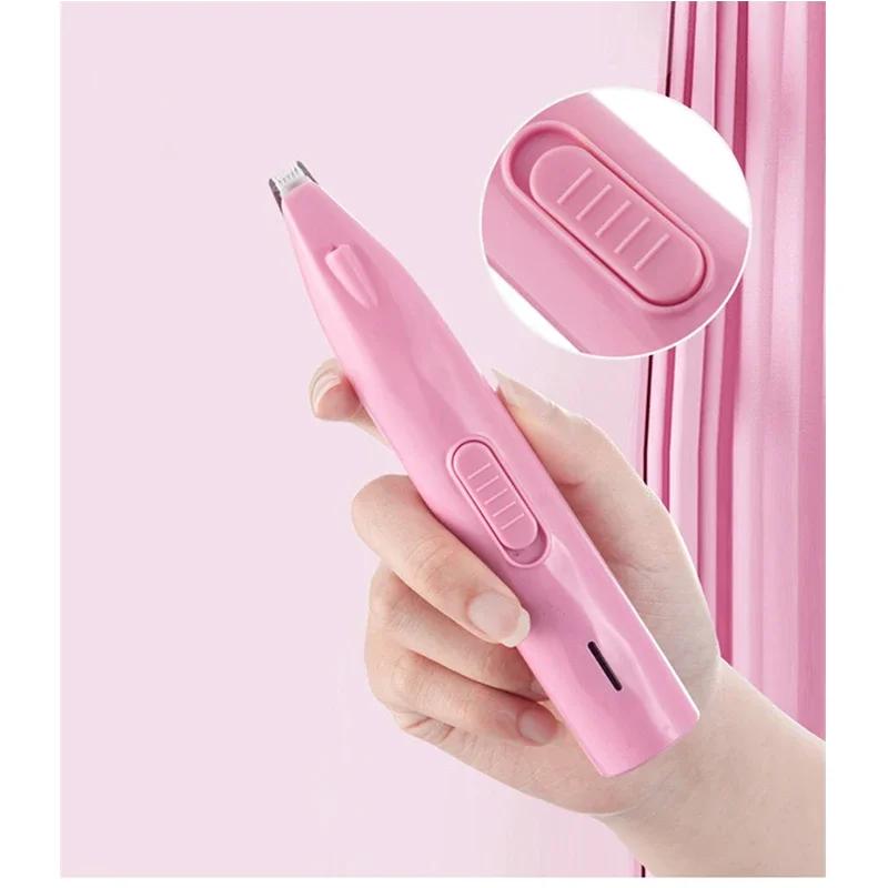 Dog Hair Trimmer Electric Dog Cutter Professional Pet Foot Hair Trimmer Cat Grooming Hairdresser Scissors Butt Ear Pedicator