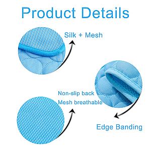 Pet Dog Cooling Bed Mat Iced Rug Summer Extra Large Durable Pad for Small Big Dogs and Cats Puppy Blanket Washable Accessories