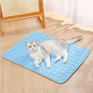 Pet Dog Cooling Bed Mat Iced Rug Summer Extra Large Durable Pad for Small Big Dogs and Cats Puppy Blanket Washable Accessories