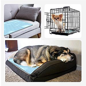 Pet Dog Cooling Bed Mat Iced Rug Summer Extra Large Durable Pad for Small Big Dogs and Cats Puppy Blanket Washable Accessories