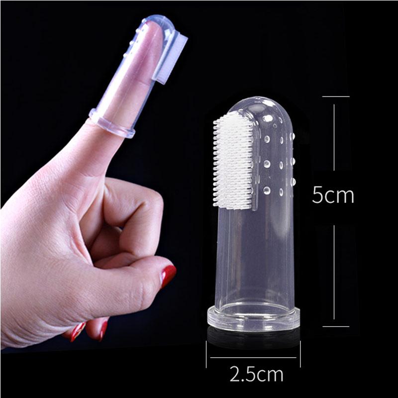 Pet Silicone Finger Cots Toothbrush Cats Dogs Brushing Finger Cots Pet Teeth Oral Cleaning Products In Addition Perros