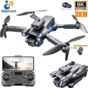 New S1S Mini Drone Caméra 8K Professional Brushless Motor Dron Obstacle Avoidance HD Dual Camera Foldable Quadcopter Toys