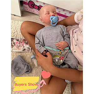 46CM Reborn Baby Doll Levi Mixed Silicone Vinyl Or Cloth Doll Finished 3D Painted Skin Veins Art Collection Doll Gift For Girls