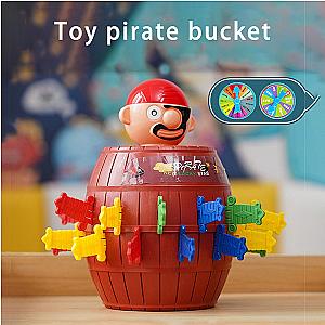 Children's Fun Small Tool Pirate Bucket Funny Game Kindergarten Toy Children's Lucky Nail Pop up Toy